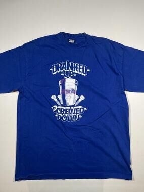Vintage Dream USA Shirt Mens 3XL Blue Dranked Up Screwed Down 254 Graphic Tee